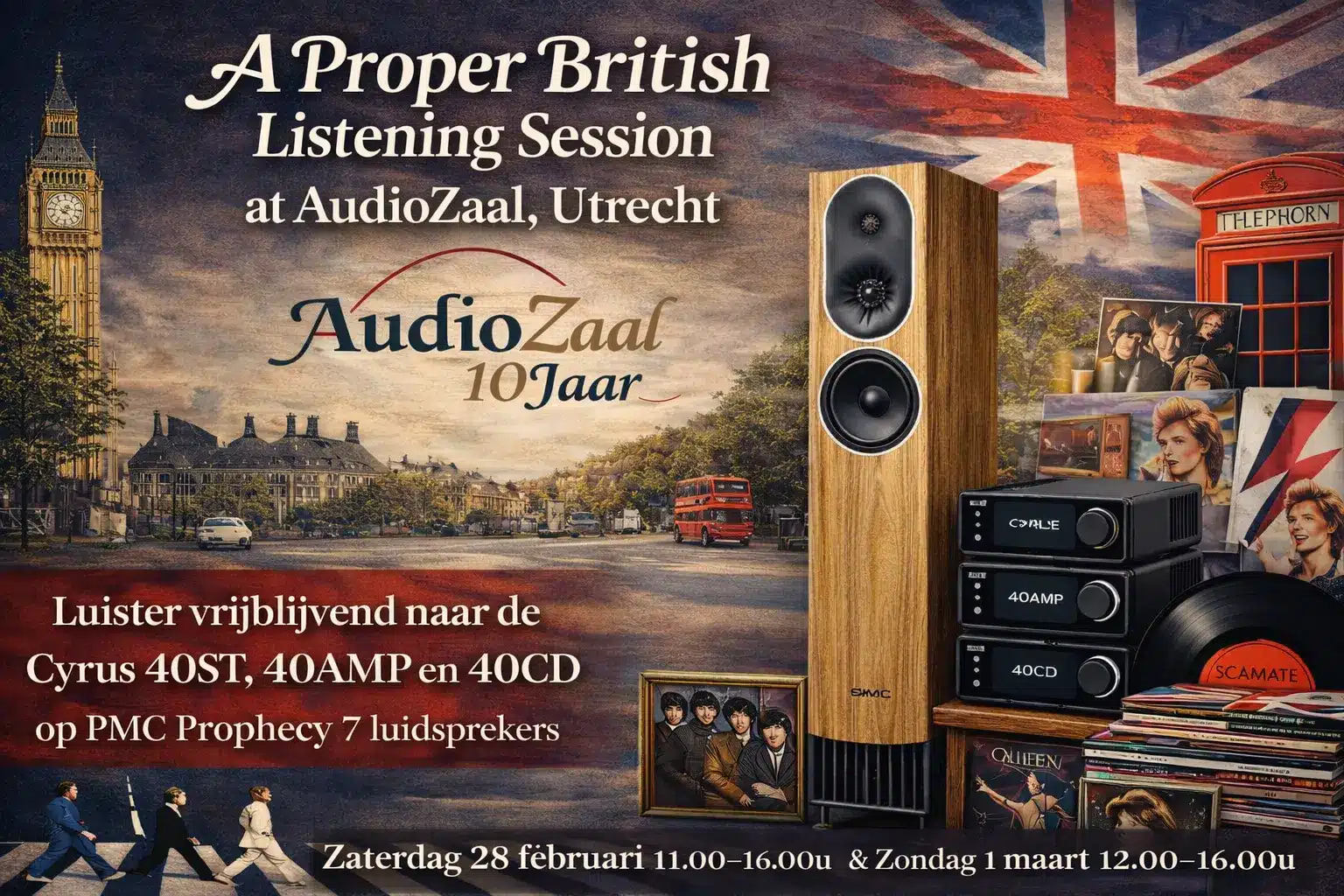 Cyrus 40-serie show Audiozaal